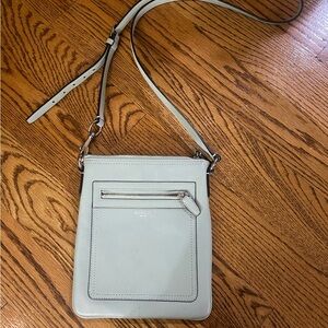 Coach crossbody pastel mint green bag